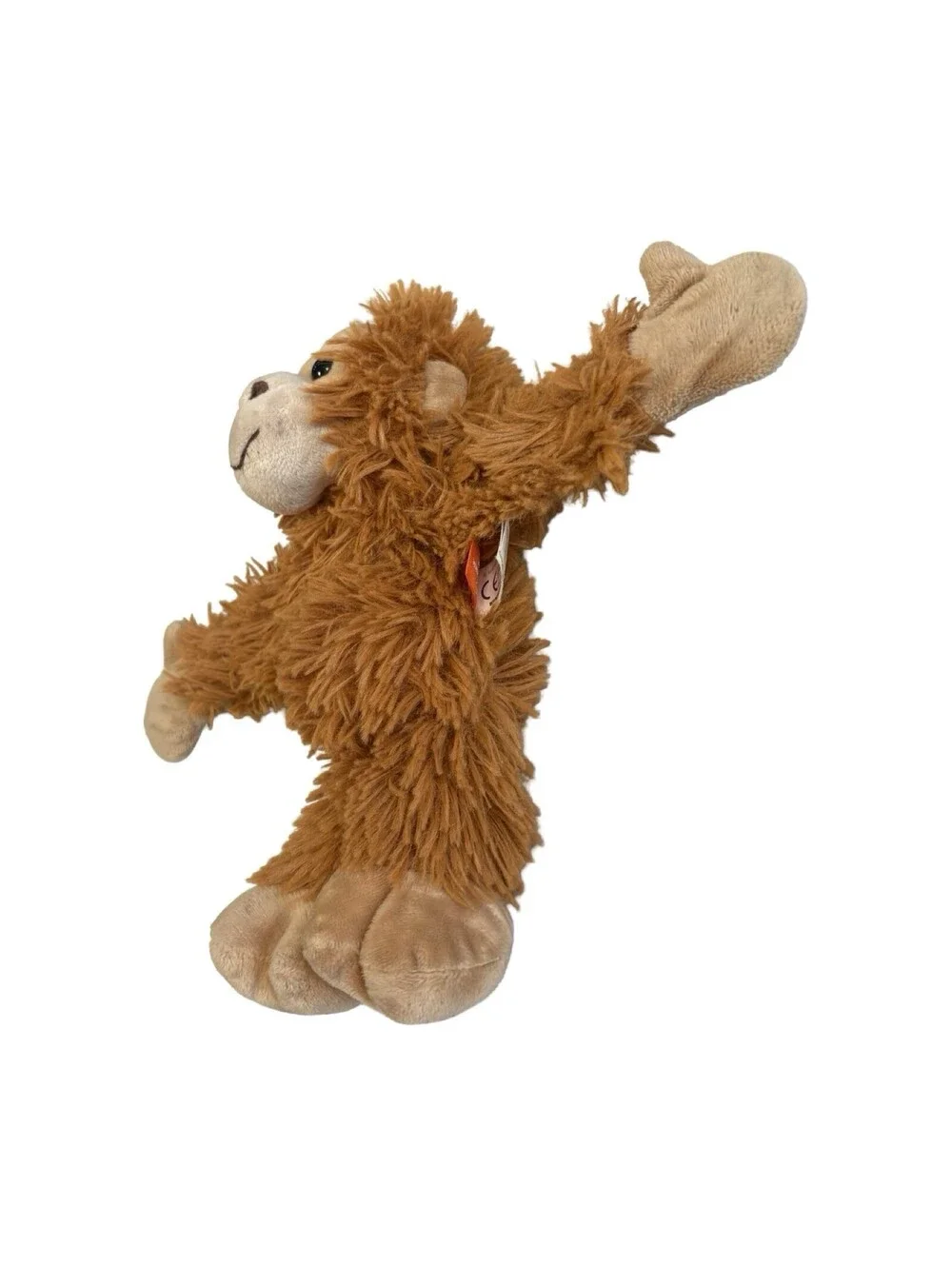 Wild Republic Huggers Wristband Plush Monkey Brown 7